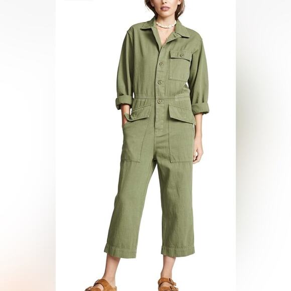 Current/Elliot The Richland Cargo Coverall Jumpsuit - Picture 4 of 12
